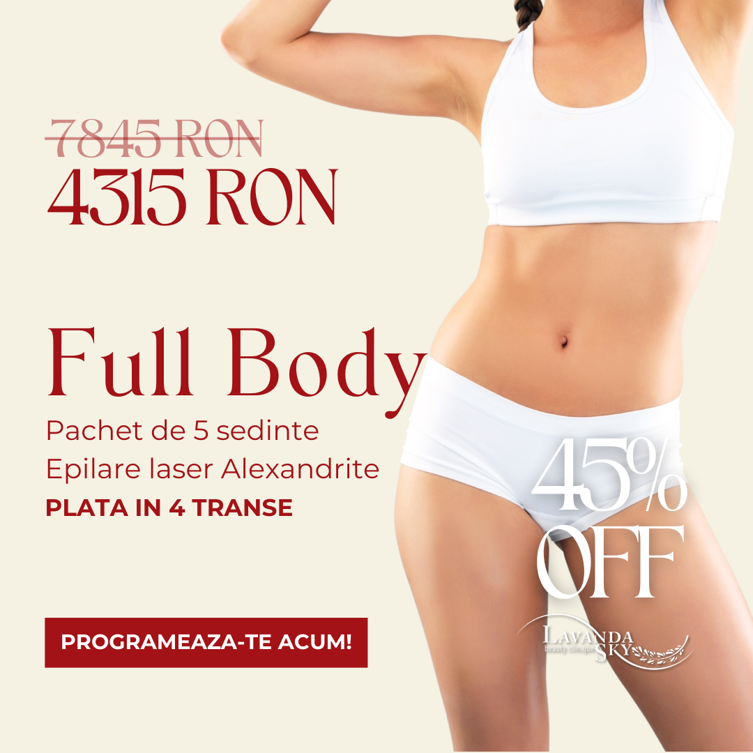 Epilare definitiva Laser Alexandrite Baia Mare | Lavanda Sky